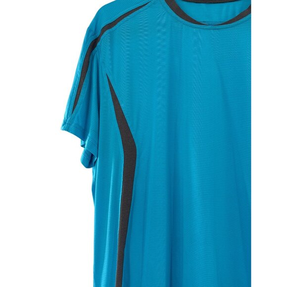 Lululemon Mens Blue & Gray Short Sleeve Athletic Shirt Size XXL - Picture 3 of 7